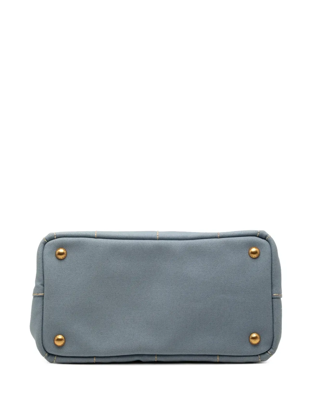 Prada ビンテージ 小型キャンバス Canapa ロゴ サッチェル - 画像4
