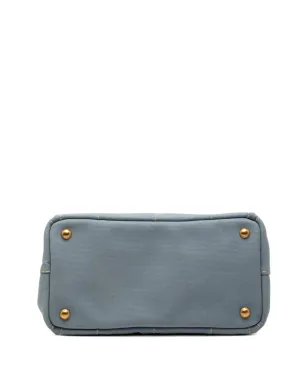 Prada ビンテージ 小型キャンバス Canapa ロゴ サッチェル - サムネイル4