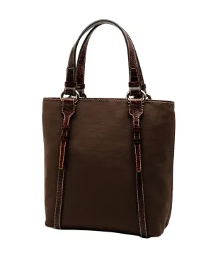 Celine ビンテージ 2007 キャンバス トートバッグ - ブラウン - サムネイル3
