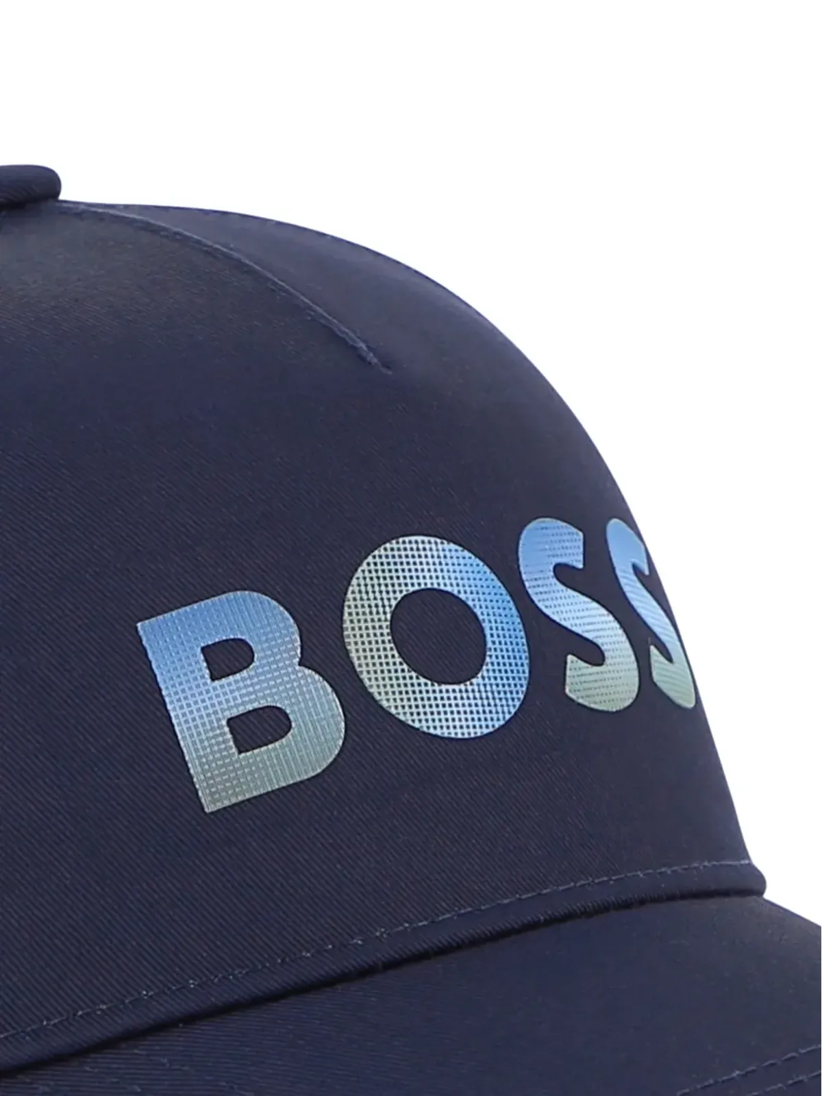 BOSS Kidswear ロゴプリントキャップ ブルー - 画像5