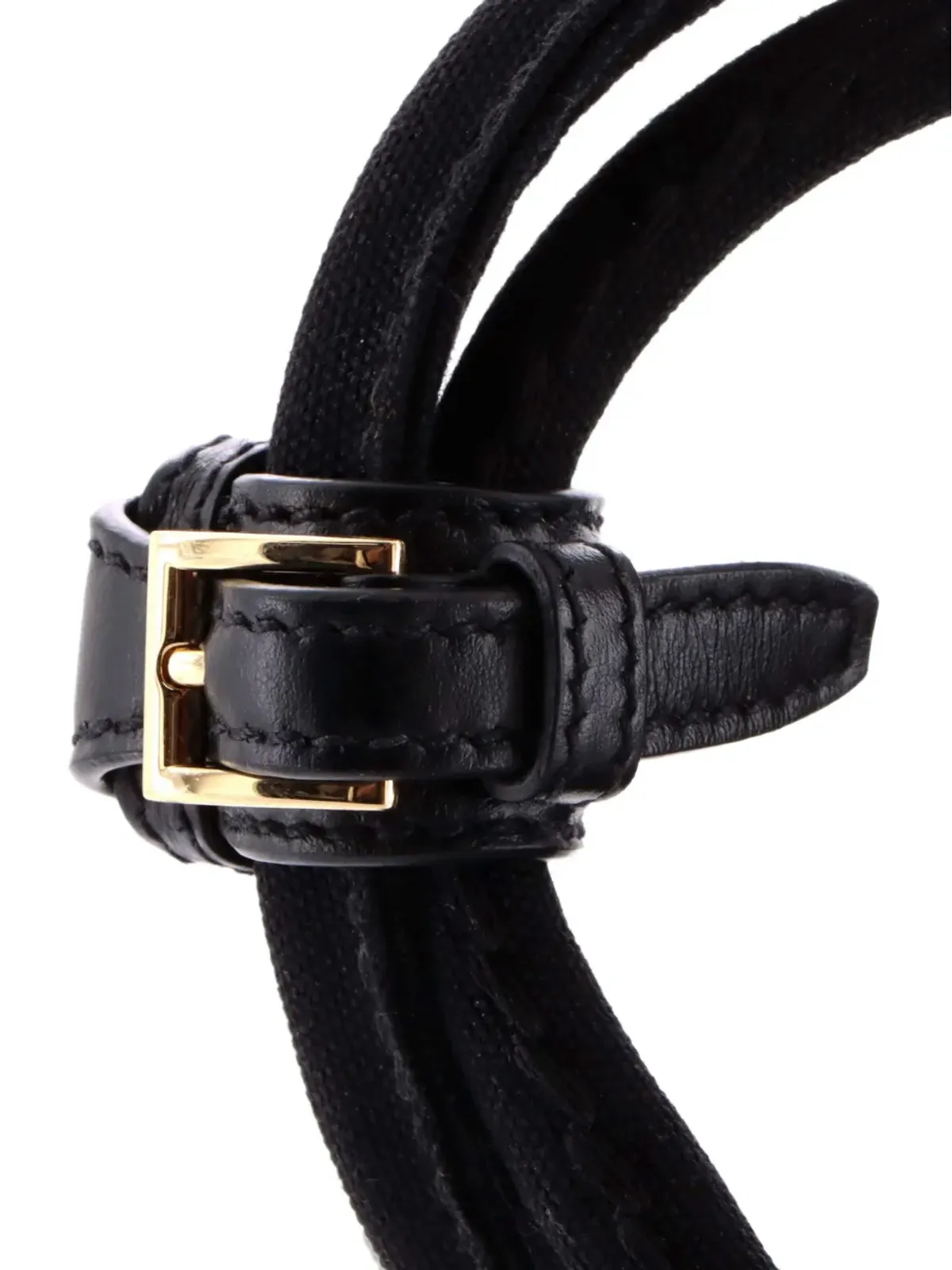 Prada Pre-Owned ロゴ Jardiniere キャンバス ミニ トートバッグ - 画像5