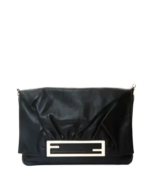 Fendi Pre-Owned 2000-2015年製 2ウェイクラッチバッグ - ブラック - サムネイル1