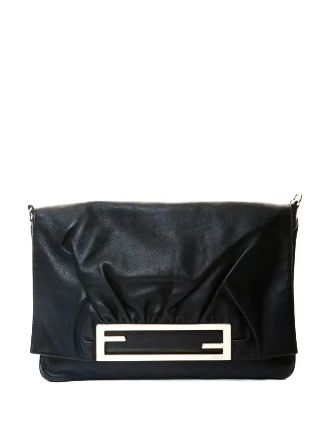 Fendi Pre-Owned Fendi Pre-Owned 2000-2015年製 2ウェイクラッチバッグ - ブラックの商品画像