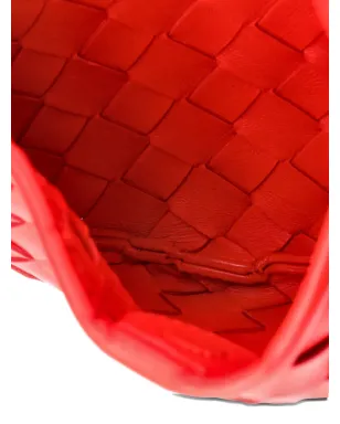 Bottega Veneta Pre-Owned サルディーニ トップハンドルバッグ イントレチャート・ナッパ サッチェル - レッド - サムネイル5