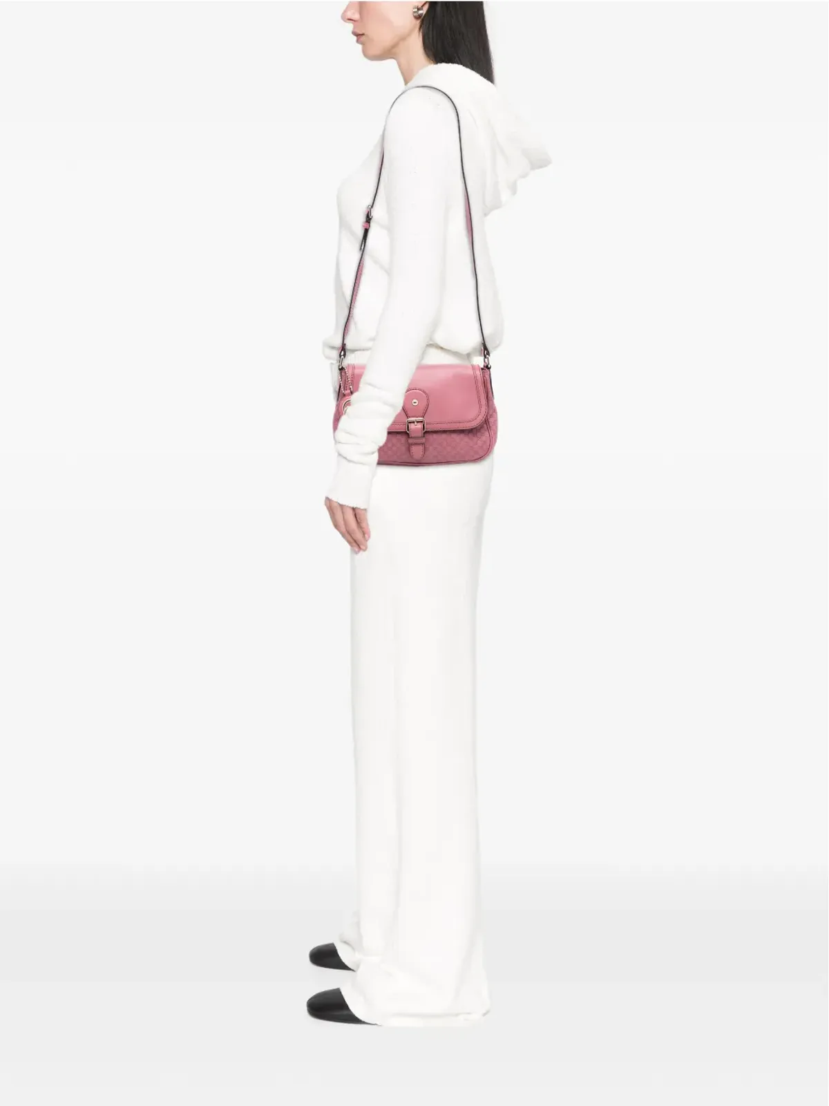 Gucci ビンテージ Microguccissima Sukey クロスボディバッグ - ピンク - 画像2