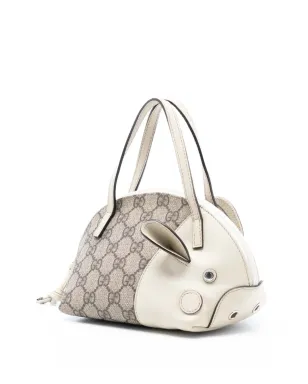 Gucci Pre-Owned GG Supreme Zoo ハンドバッグ - ブラウン - サムネイル3