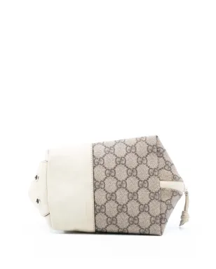 Gucci Pre-Owned GG Supreme Zoo ハンドバッグ - ブラウン - サムネイル4