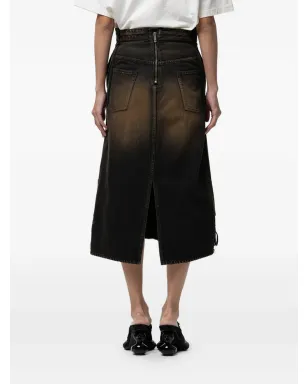 Maison MIHARA YASUHIRO リバースデニムスカート - サムネイル3