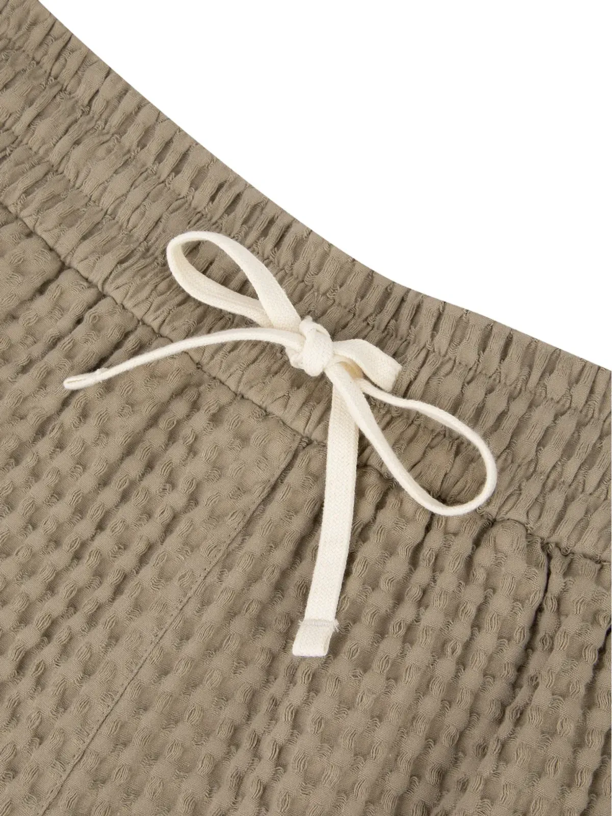 Maison Labiche ワッフルテクスチャー デッキショーツ - 画像3