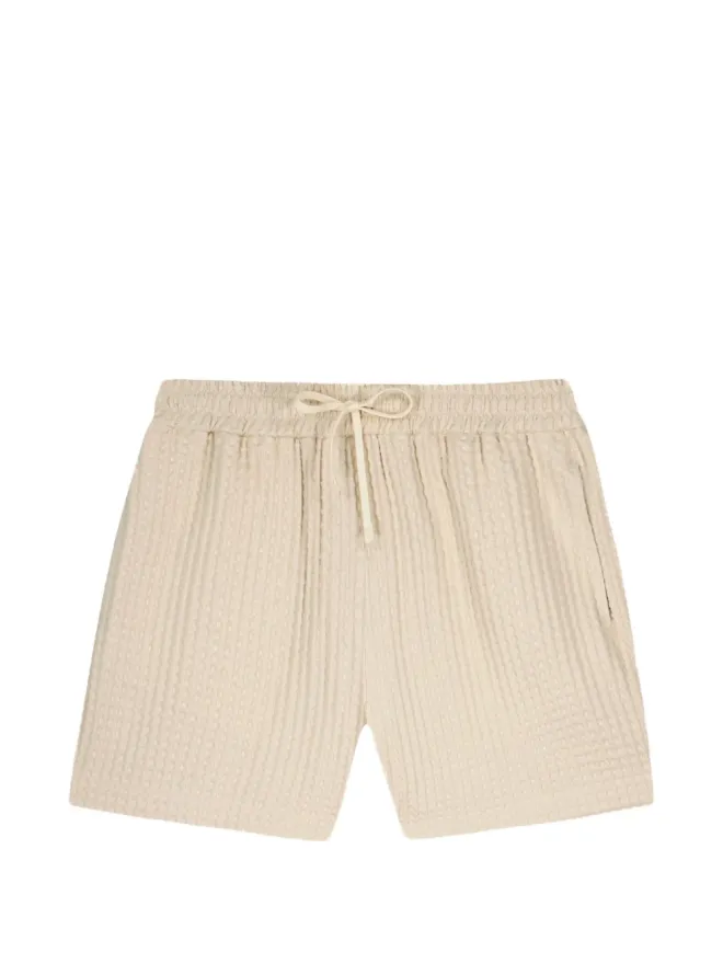 Maison Labiche Maison Labiche ワッフルニットのドローストリングショーツの商品画像