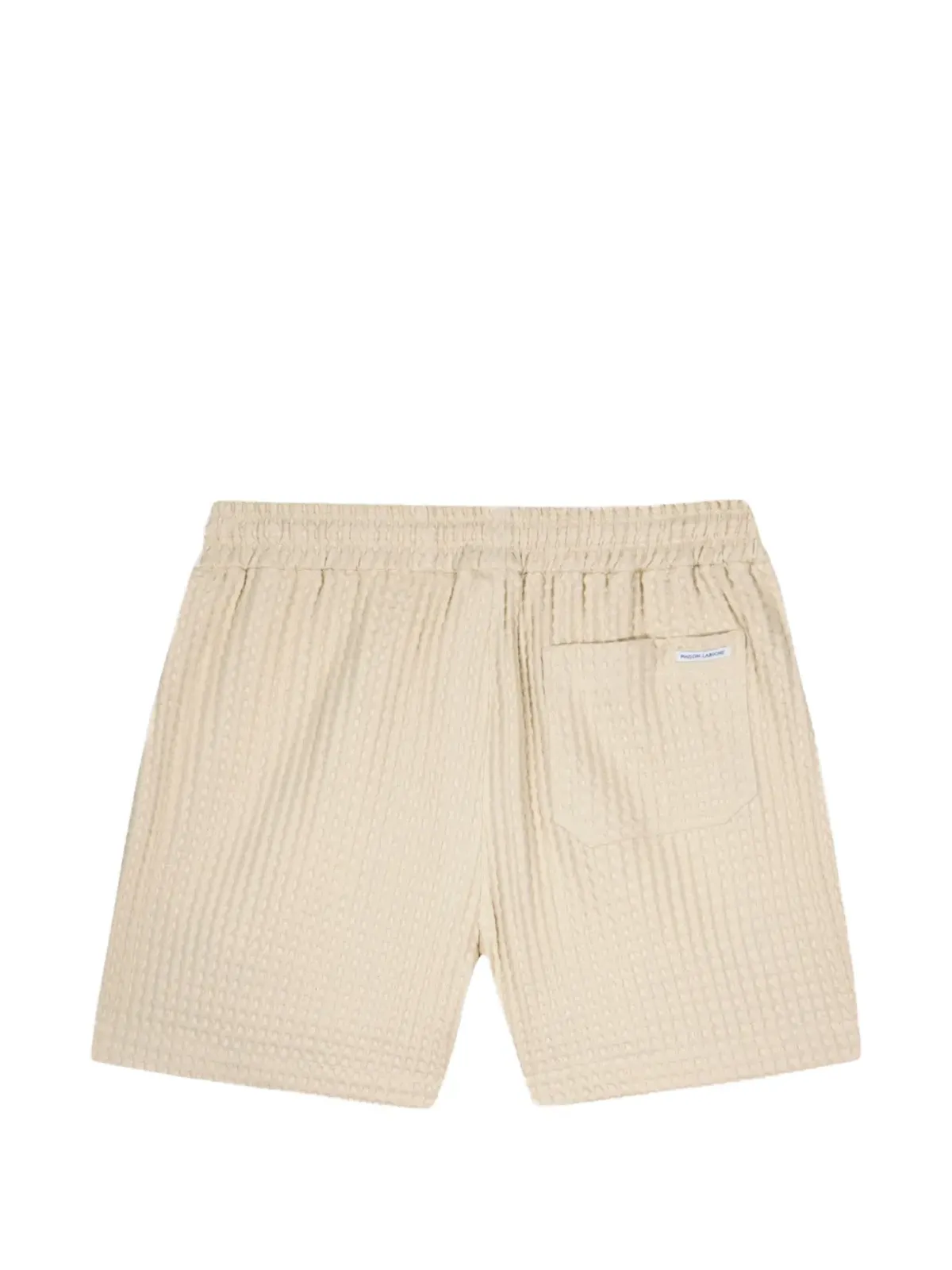 Maison Labiche ワッフルニットのドローストリングショーツ - 画像2