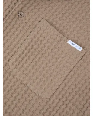 Maison Labiche 胸ポケット付き半袖シャツ - Neutrals - サムネイル3