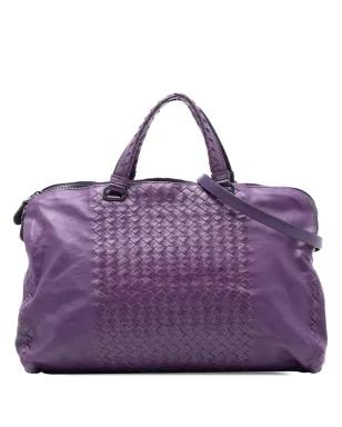 Bottega Veneta Pre-Owned 大型ナッパ・イントレチャート・サッチェル - サムネイル1
