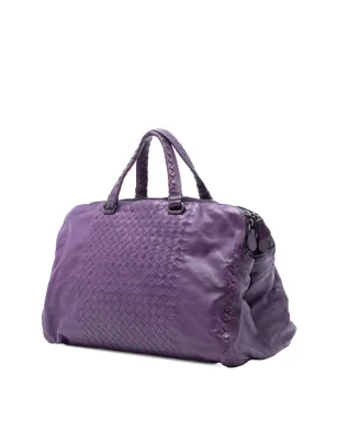 Bottega Veneta Pre-Owned 大型ナッパ・イントレチャート・サッチェル - サムネイル3