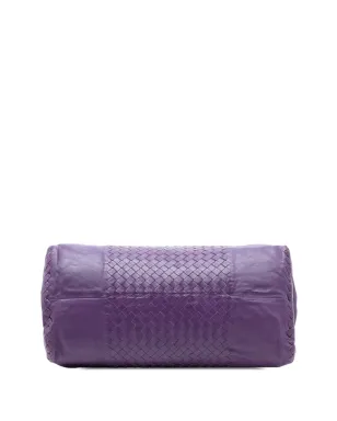 Bottega Veneta Pre-Owned 大型ナッパ・イントレチャート・サッチェル - サムネイル4