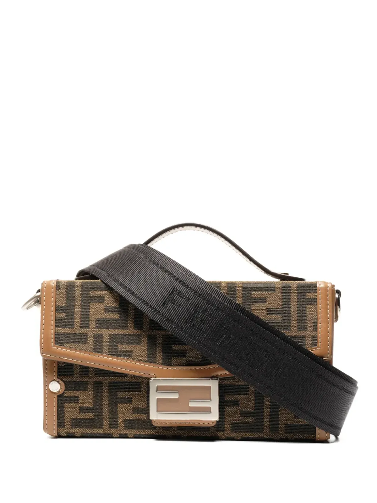 Fendi Pre-Owned Zucca trunk クロスボディバッグ - 画像1