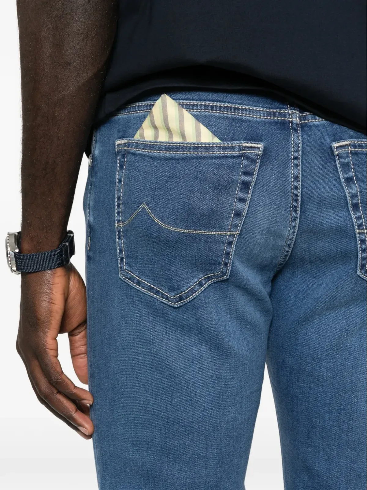 Jacob Cohën スリムフィットパンツ - 画像5
