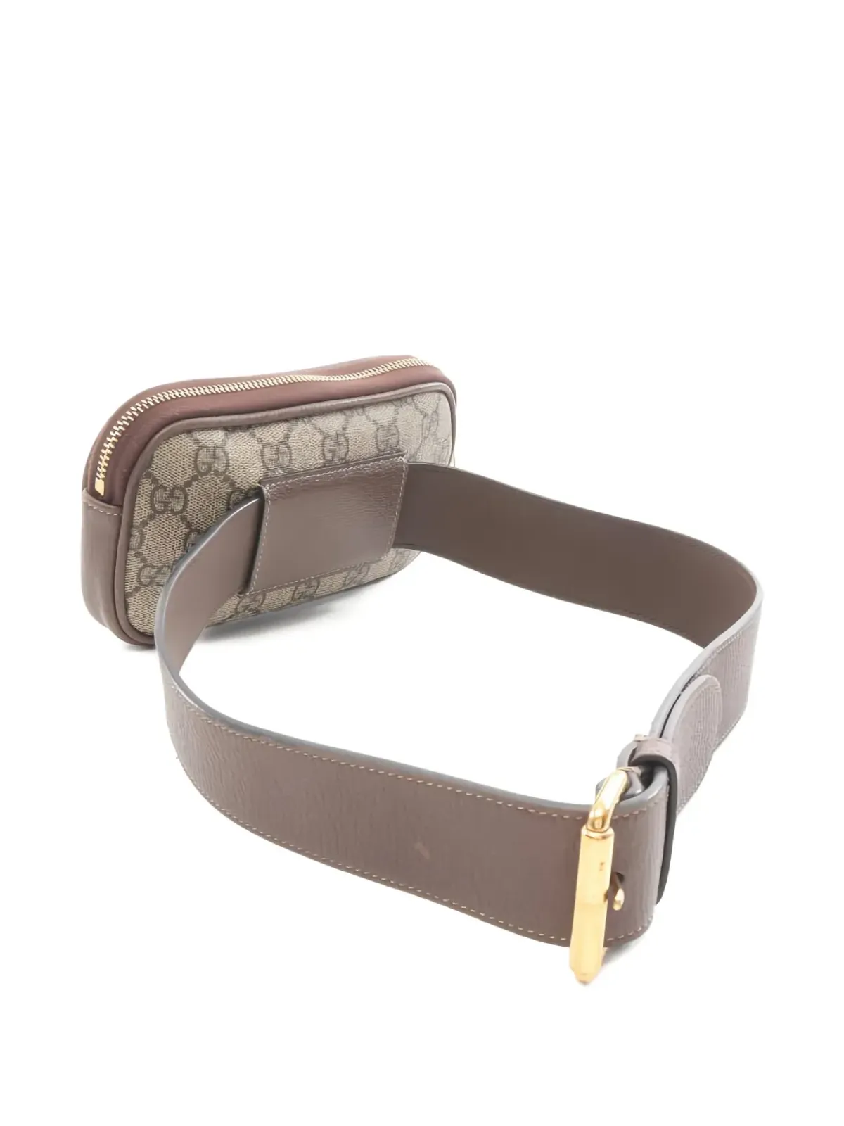Gucci Pre-Owned オフィディア GG Supreme シェリーライン ベルトバッグ - 画像2