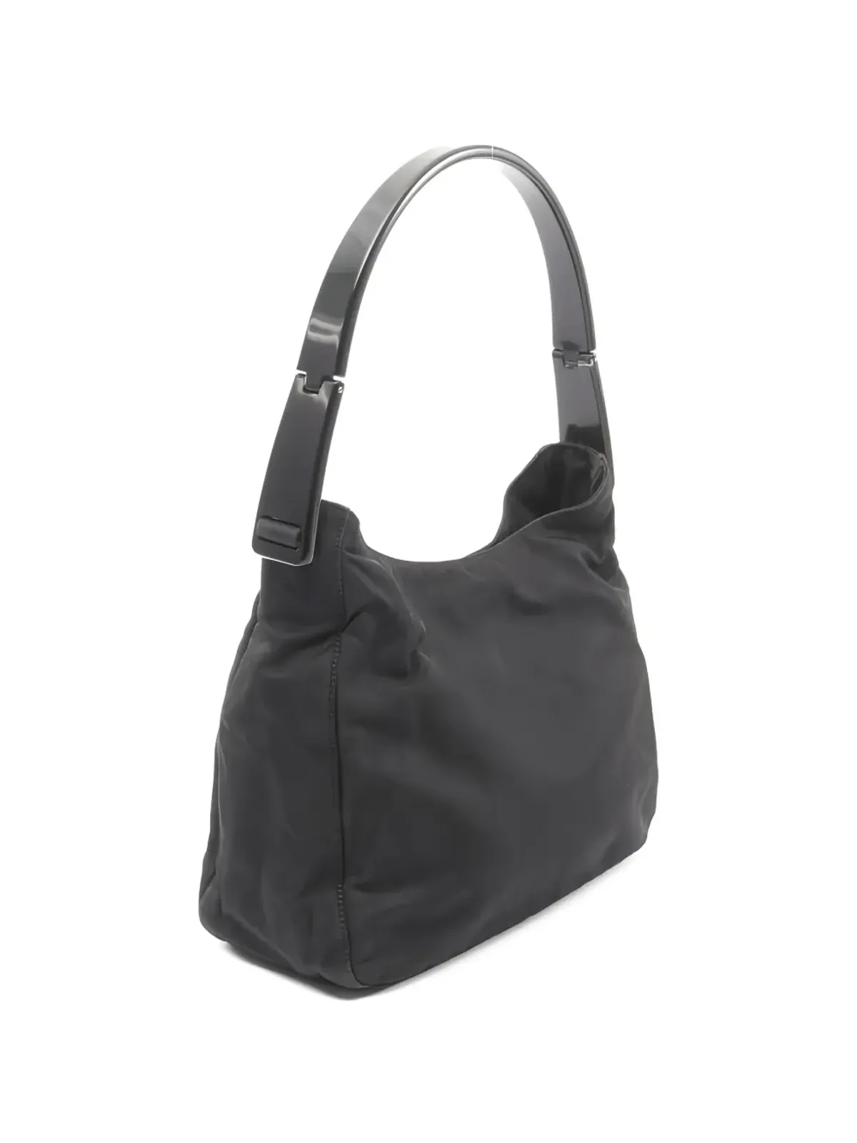 Prada Pre-Owned 2000s ストラップディテールショルダーバッグ - 画像2
