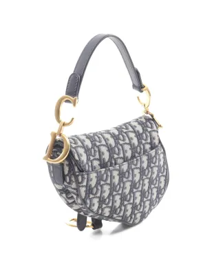 Christian Dior Pre-Owned ミニ Sabble オブリークジャカード トートバッグ - サムネイル2