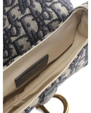 Christian Dior Pre-Owned ミニ Sabble オブリークジャカード トートバッグ - サムネイル3