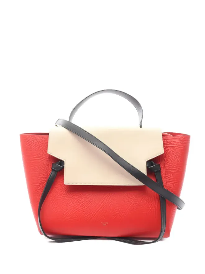 Celine Pre-Owned Celine Pre-Owned 2010s ミニ レザー ハンドバッグ - レッドの商品画像