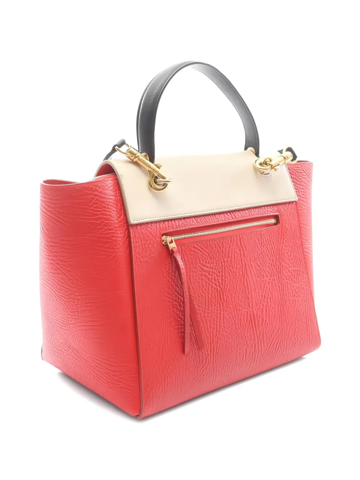 Celine Pre-Owned 2010s ミニ レザー ハンドバッグ - レッド - 画像2