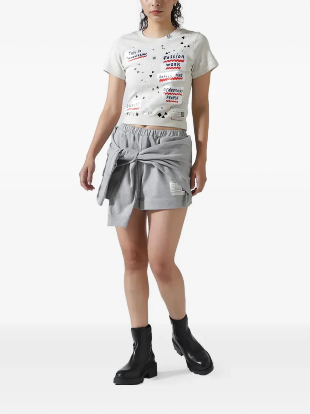 Maison MIHARA YASUHIRO タイファスニングショーツ - 画像2