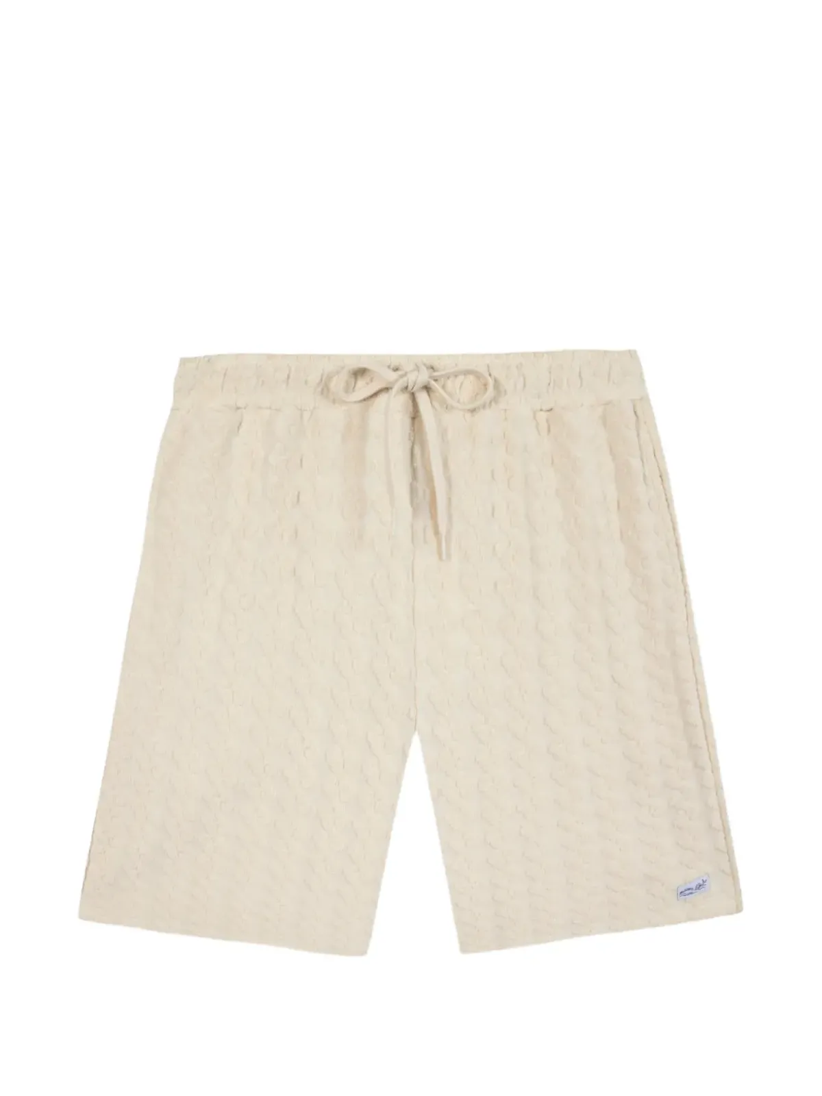 Maison Labiche ニット地のドローストリングショートパンツ - 画像1