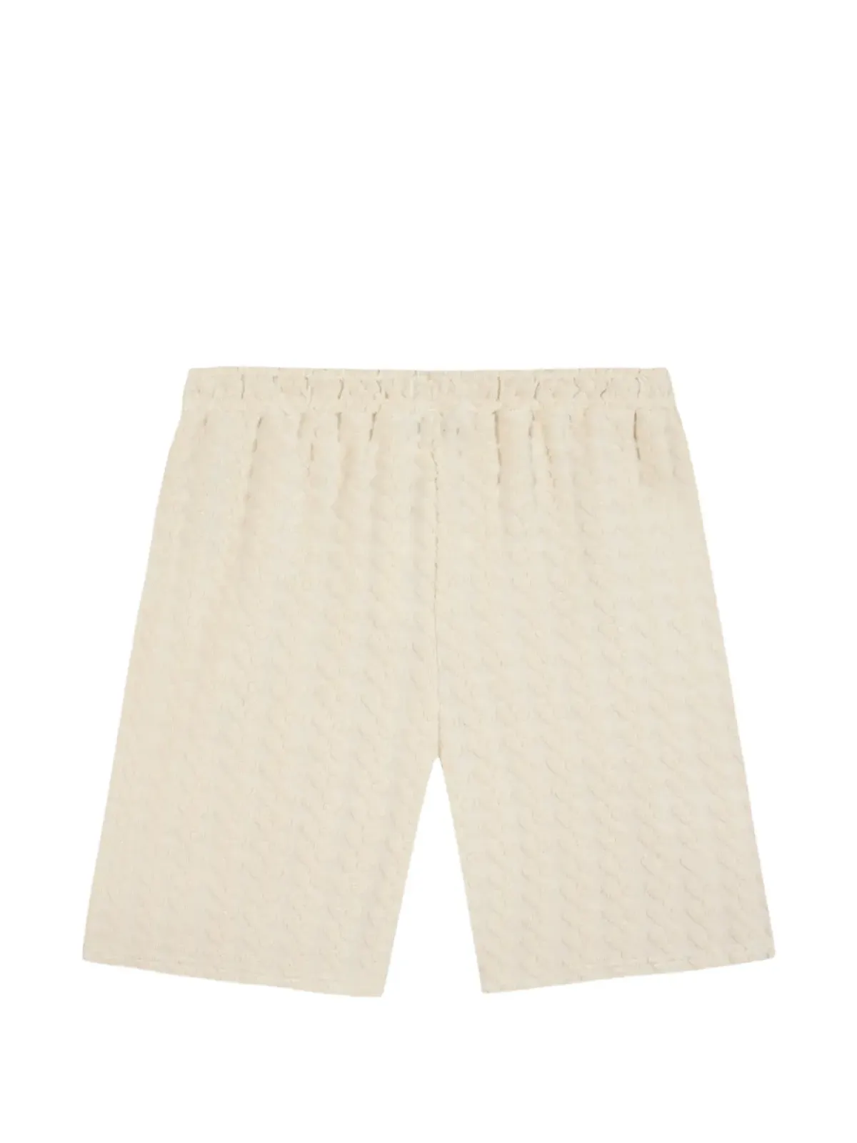 Maison Labiche ニット地のドローストリングショートパンツ - 画像2