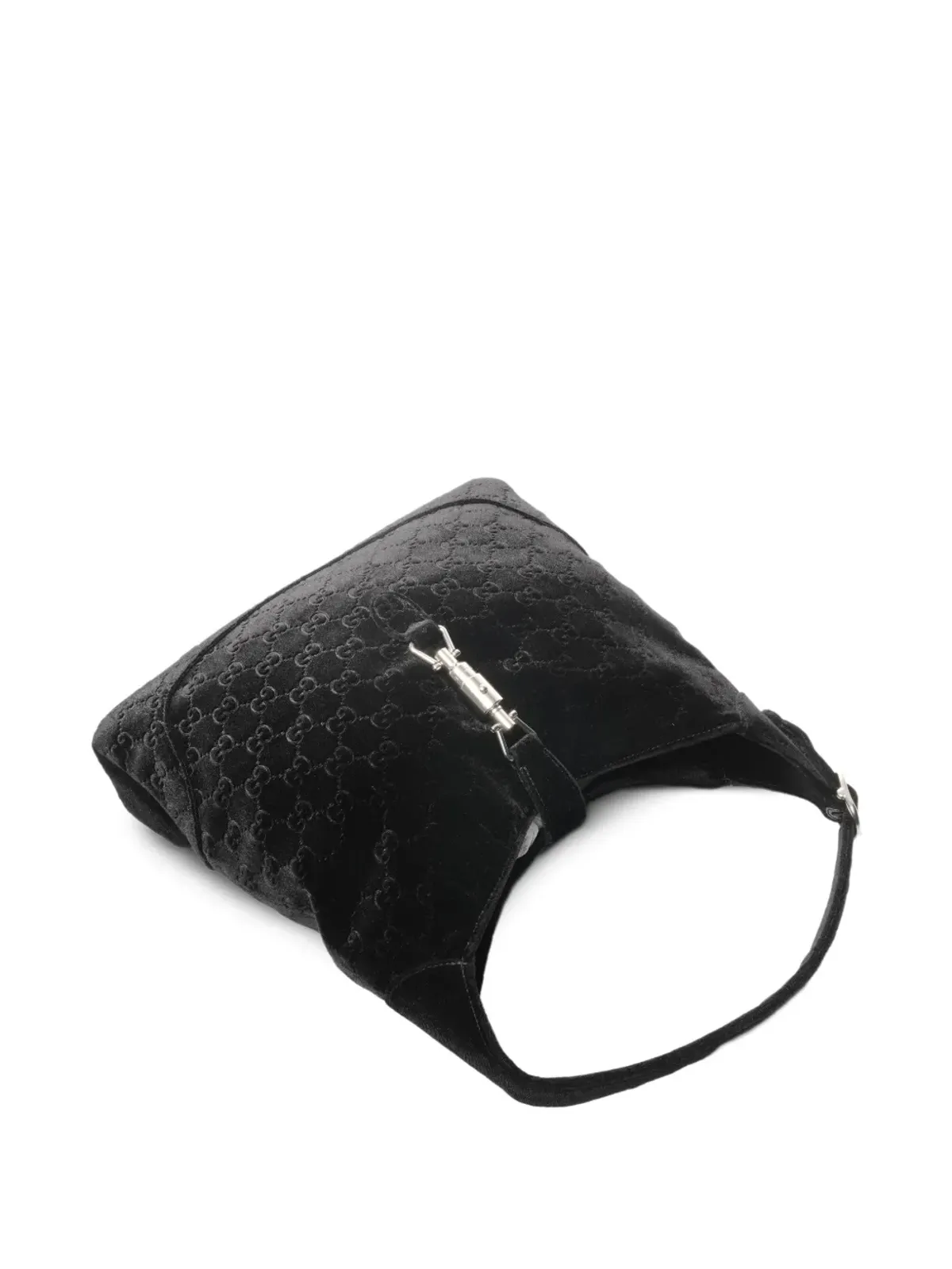 Gucci Pre-Owned ベルベットショルダーバッグ - 画像4