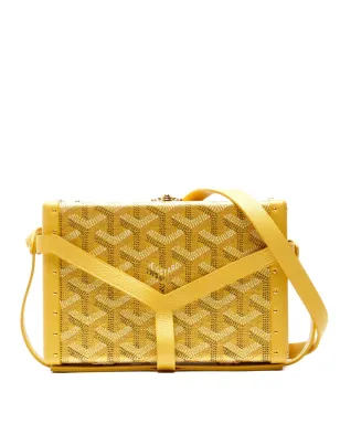 Goyard Pre-Owned トランクショルダーバッグ - イエロー - サムネイル1