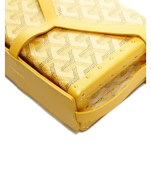 Goyard Pre-Owned トランクショルダーバッグ - イエロー - サムネイル5