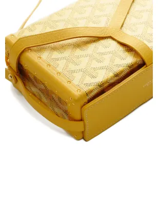 Goyard Pre-Owned トランクショルダーバッグ - イエロー - サムネイル4