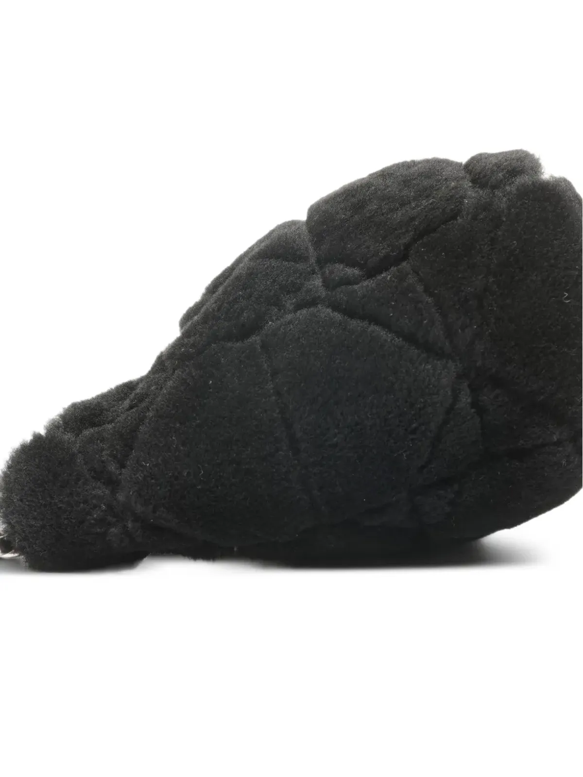 Prada Pre-Owned ムートンショルダーバッグ（ブラック） - 画像4