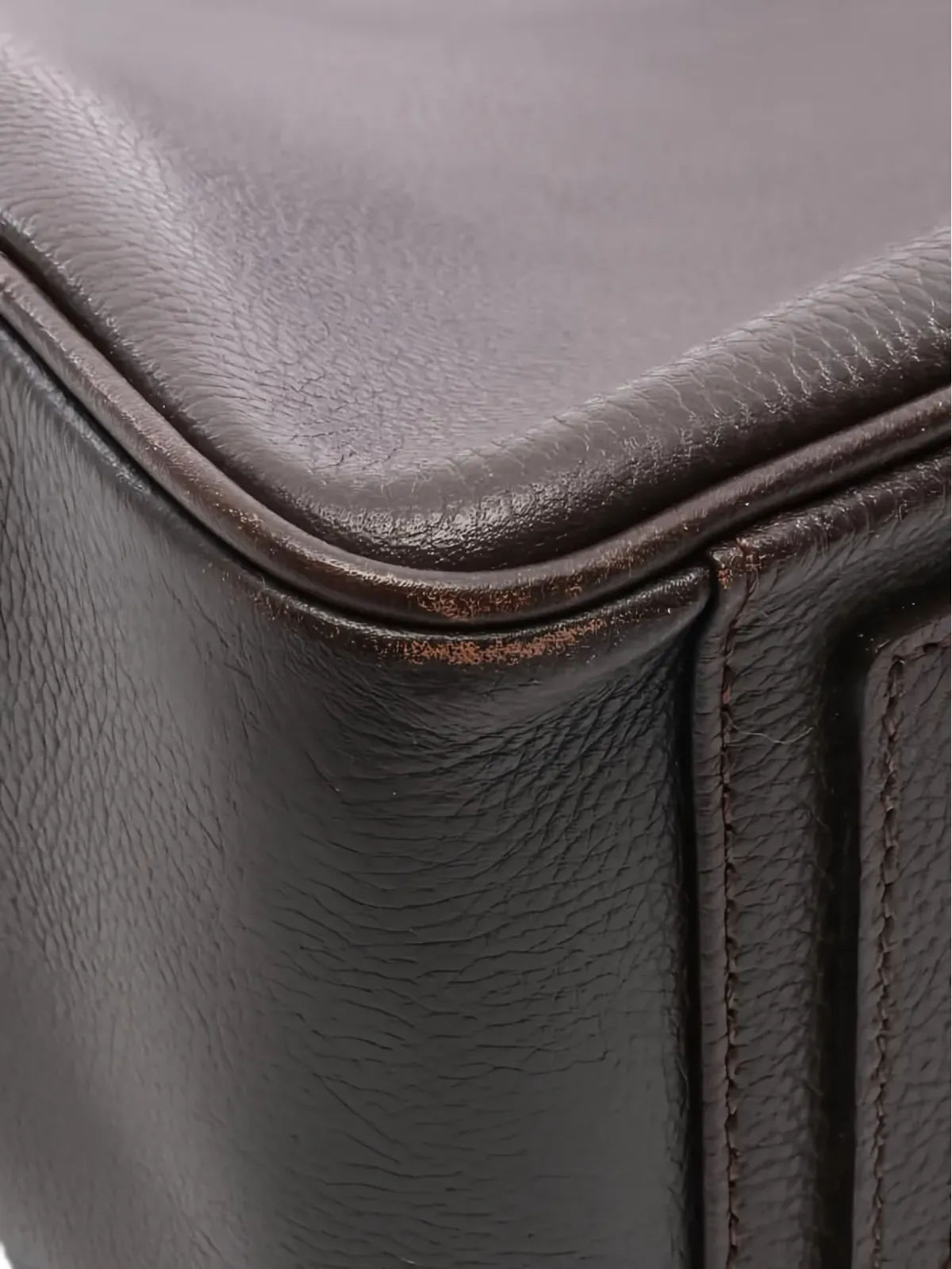 Burberry ビンテージ レザートートバッグ - 画像4