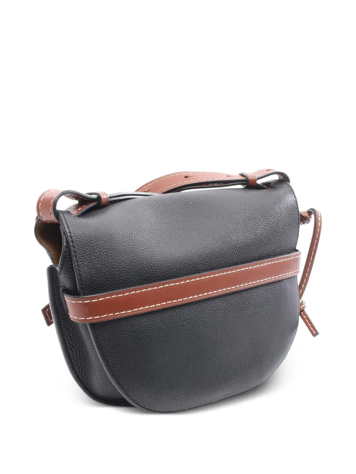 Loewe Pre-Owned 小型 Gate レザー ショルダーバッグ（ブラック） - 画像2