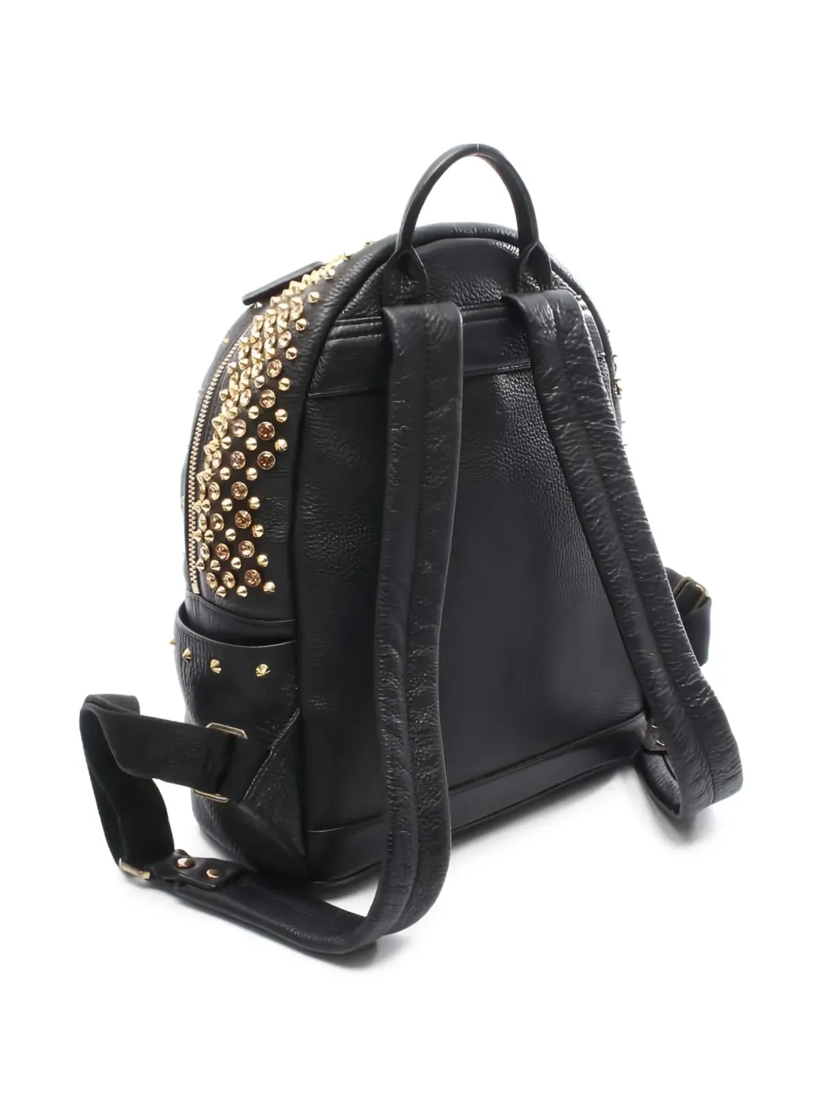 MCM Pre-Owned スタッズ付きトップハンドルバックパック - 画像2