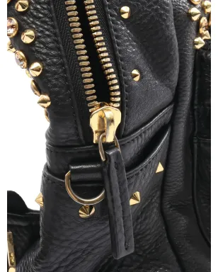 MCM Pre-Owned スタッズ付きトップハンドルバックパック - サムネイル4