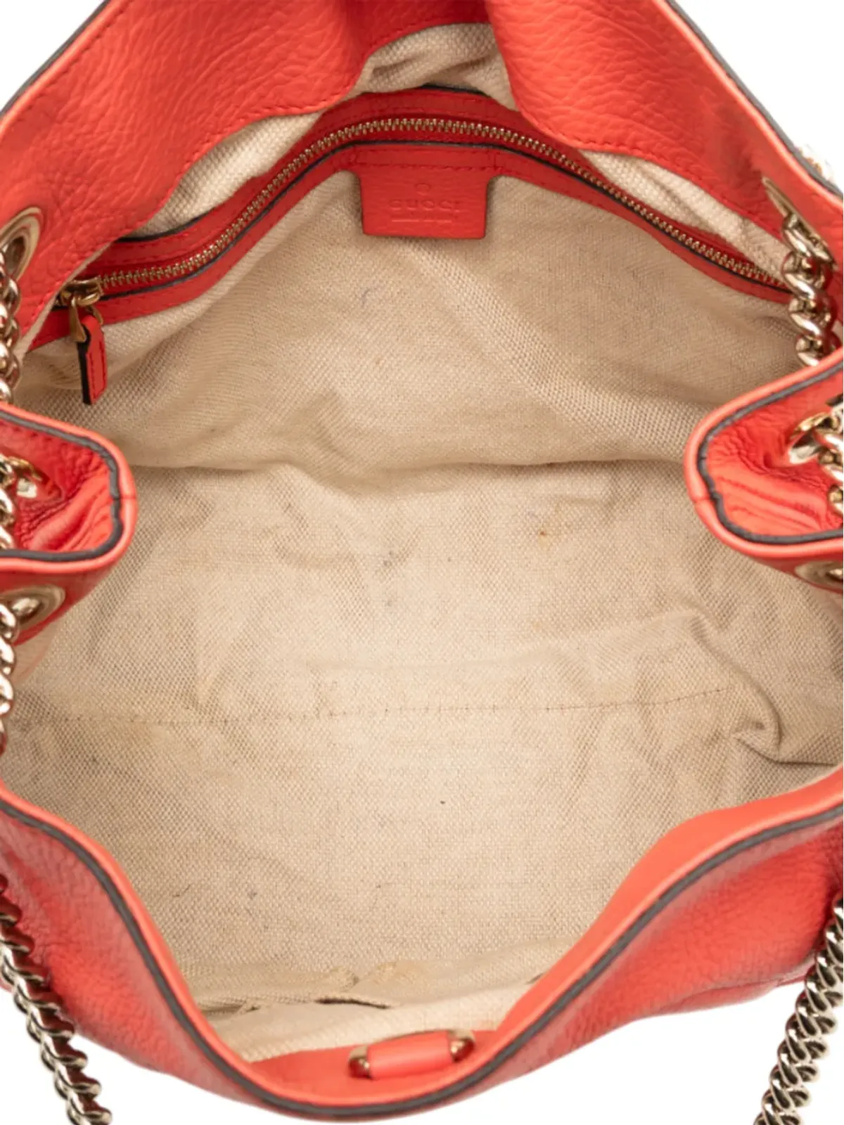 Gucci Pre-Owned ソーホー チェーン トートバッグ - オレンジ - 画像5