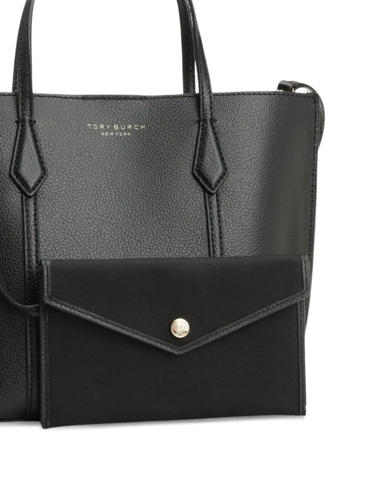 Tory Burch Perry ロゴ レザー ショルダーバッグ - 画像4