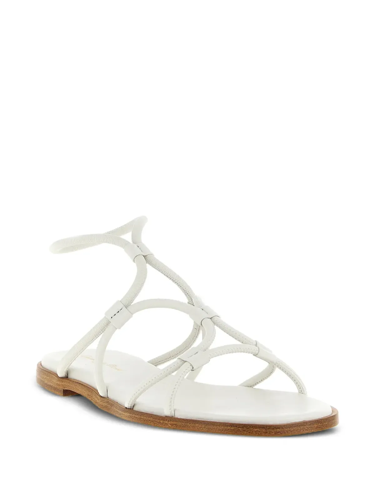 Gianvito Rossi ナッパ アンクルストラップ サンダル - 画像2