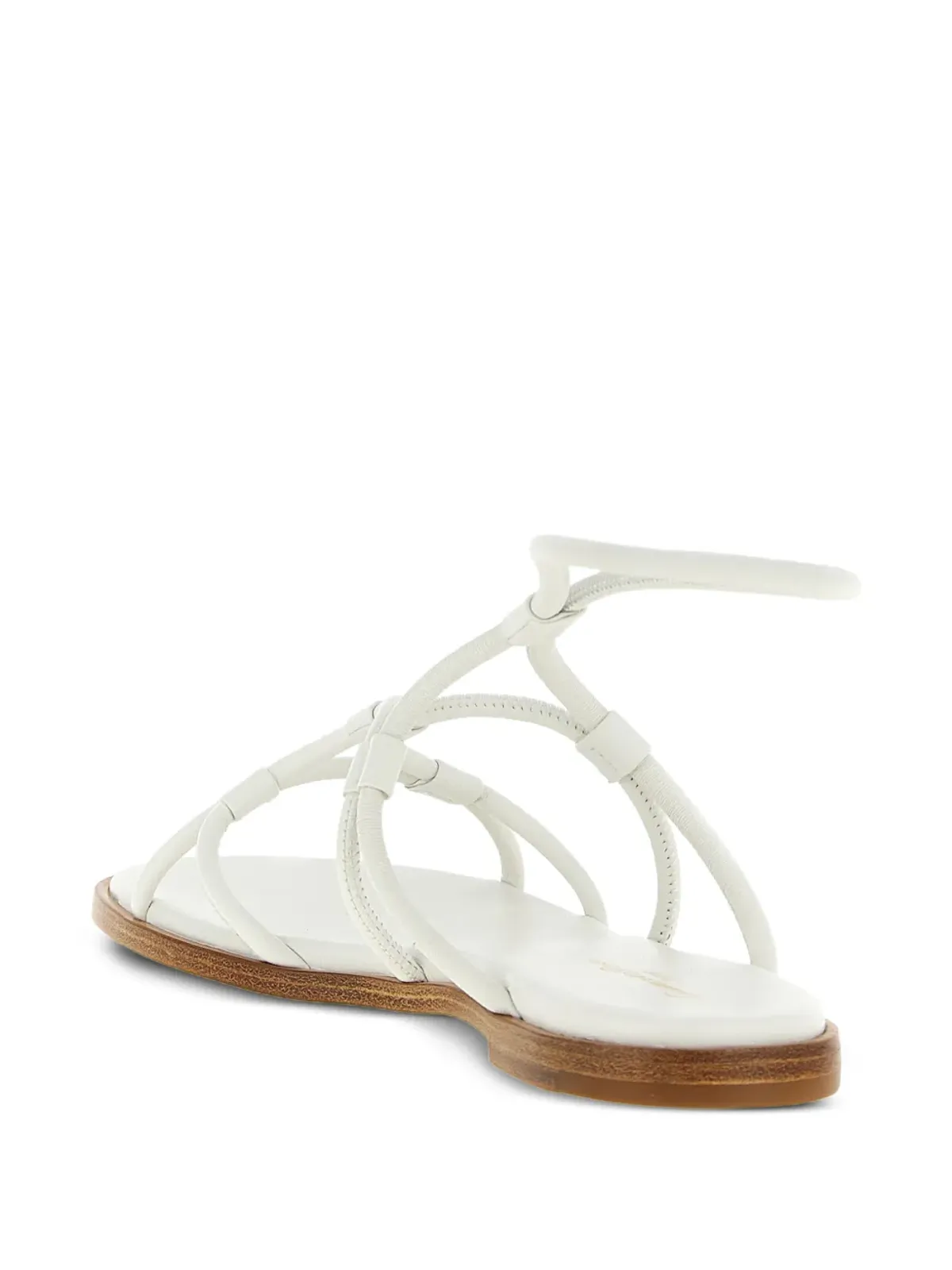 Gianvito Rossi ナッパ アンクルストラップ サンダル - 画像3
