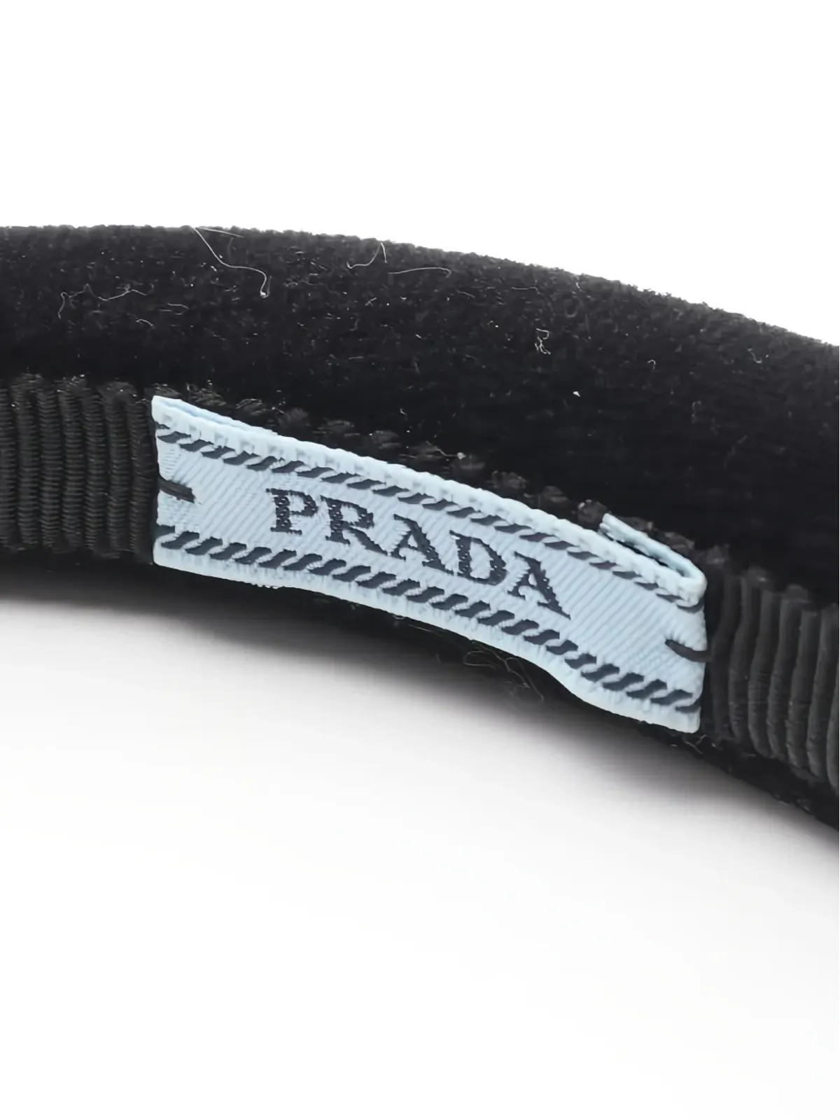 Prada ビンテージ 2010年代 ロゴ ヘッドバンド - 画像3