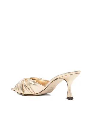 Jimmy Choo Skye twisted mules - Gold - サムネイル3
