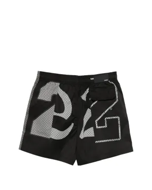 AMIRI プリント ドローストリング スイムショーツ - サムネイル2