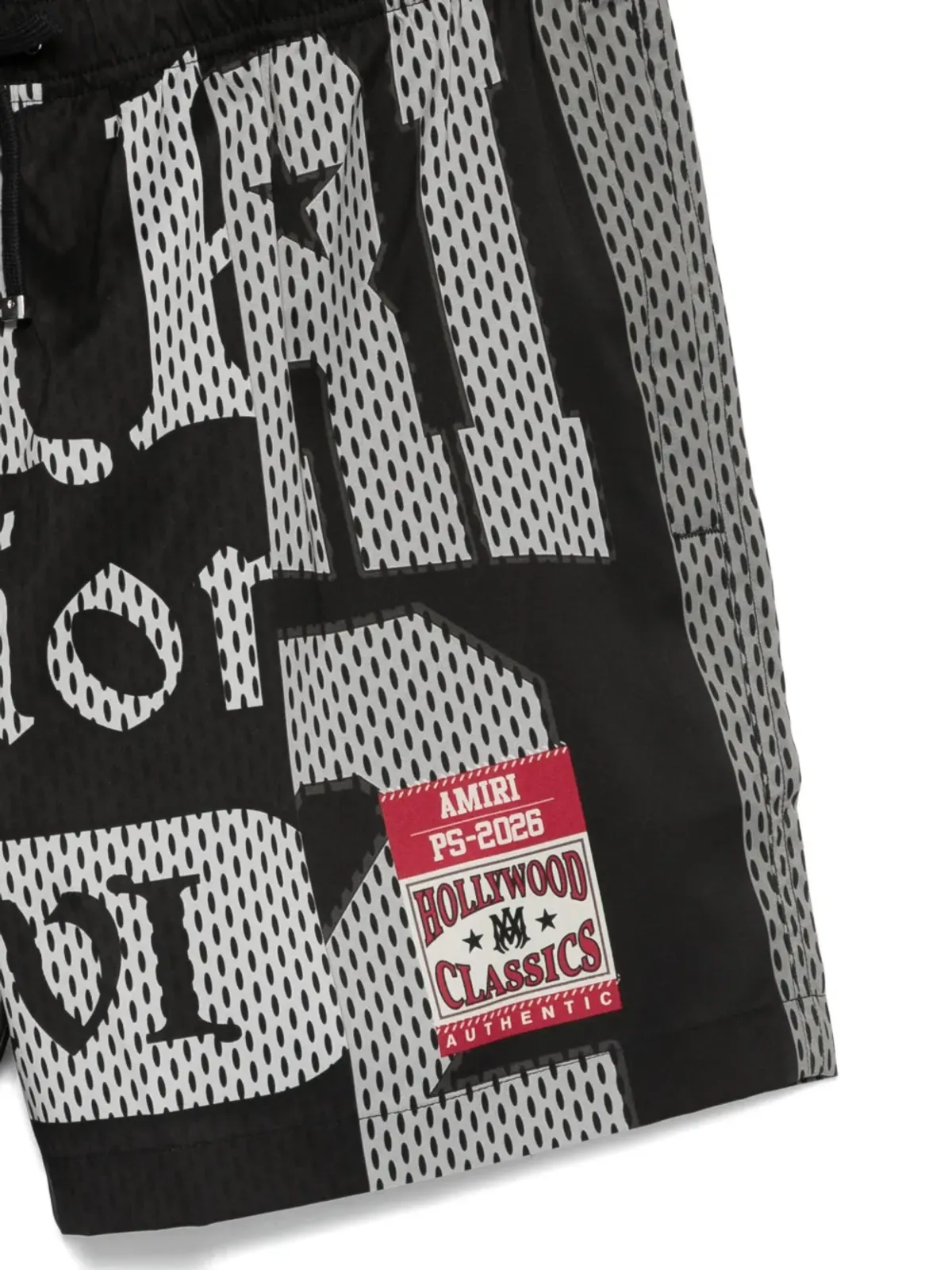 AMIRI プリント ドローストリング スイムショーツ - 画像3