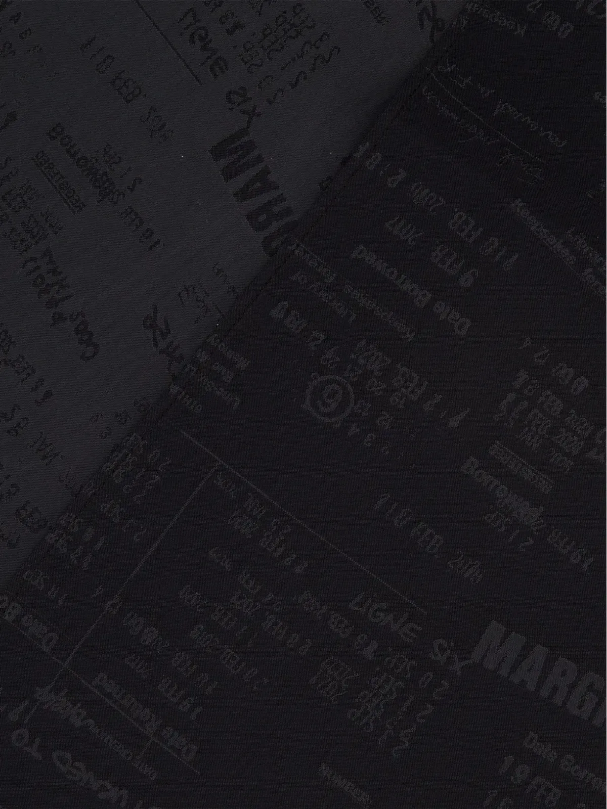 MM6 Maison Margiela ジャカードロゴスカーフ - 画像4