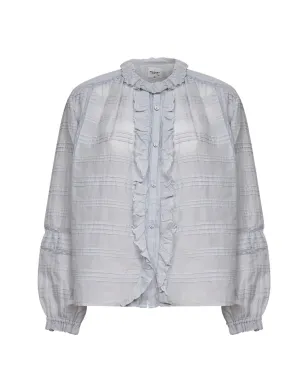 MARANT ÉTOILE ボタン付きフリルシャツ - サムネイル1