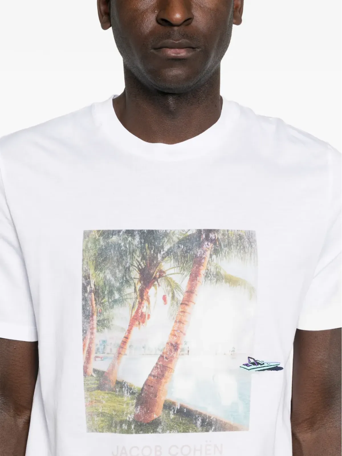 Jacob Cohën グラフィックプリントTシャツ - 画像5